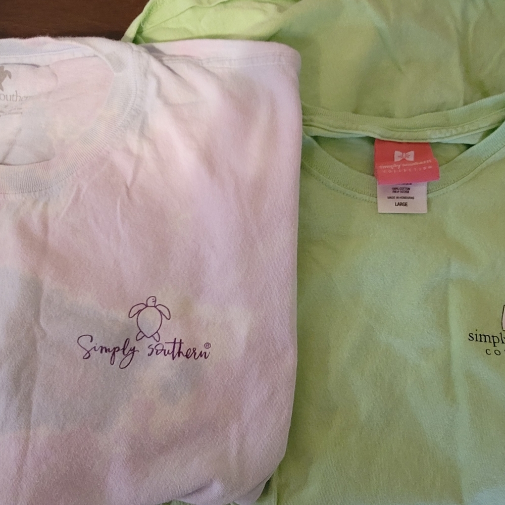 Lot of 3 Simply Southern tees
